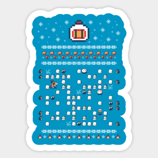 Bomber christmas Sticker